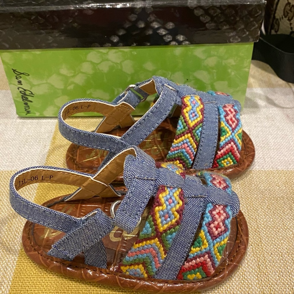 Sam Edelman baby sandals size 2